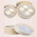 Lucky Gourd Reusable Non-Stick Silicone Steamer Pad Mesh Round Dumplings Mat Pack of 4 (7 Inch/18 CM) - B01M1L5SC7